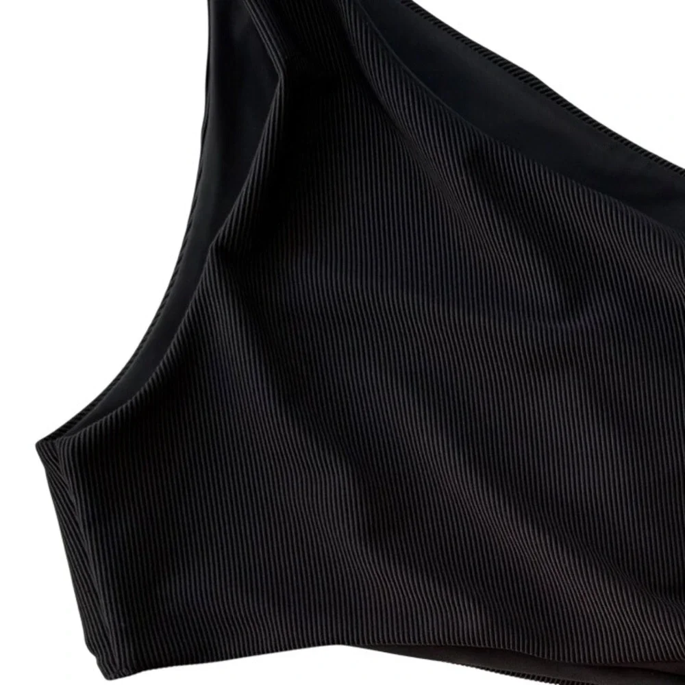 NWT Beach Riot Celine One Piece Bathing Suit, Side Cutout, Black, Size XL - Picture 3 of 5